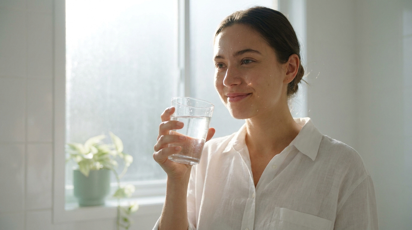 Boire assez d'eau : l'impact réel sur la peau