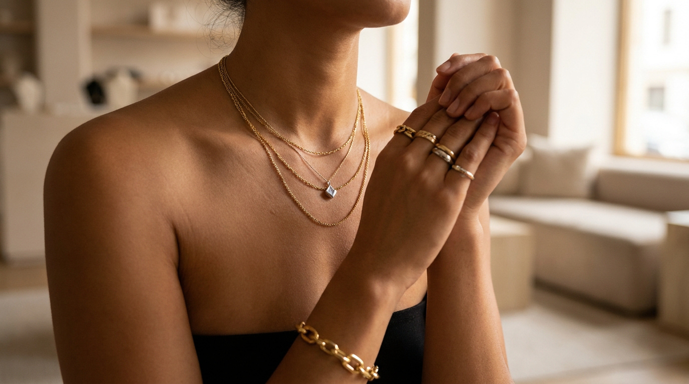 Bijoux dorés : les porter avec style
